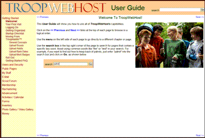 Click here to see the new TroopWebHost User Guide